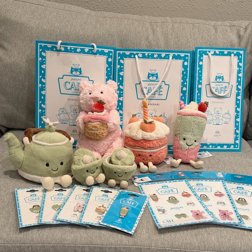 Jellycat Shanghai Exclusive Whole set of 5